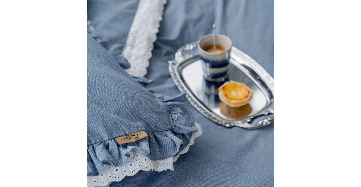 Dindi Home Dekbedovertrek Denim Dream
